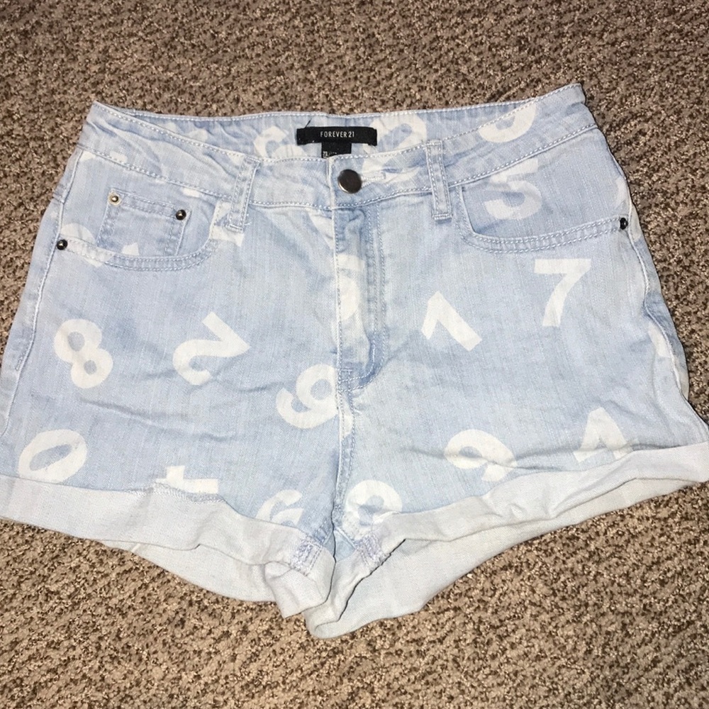 Stretchy Jean Shorts *High Waisted*